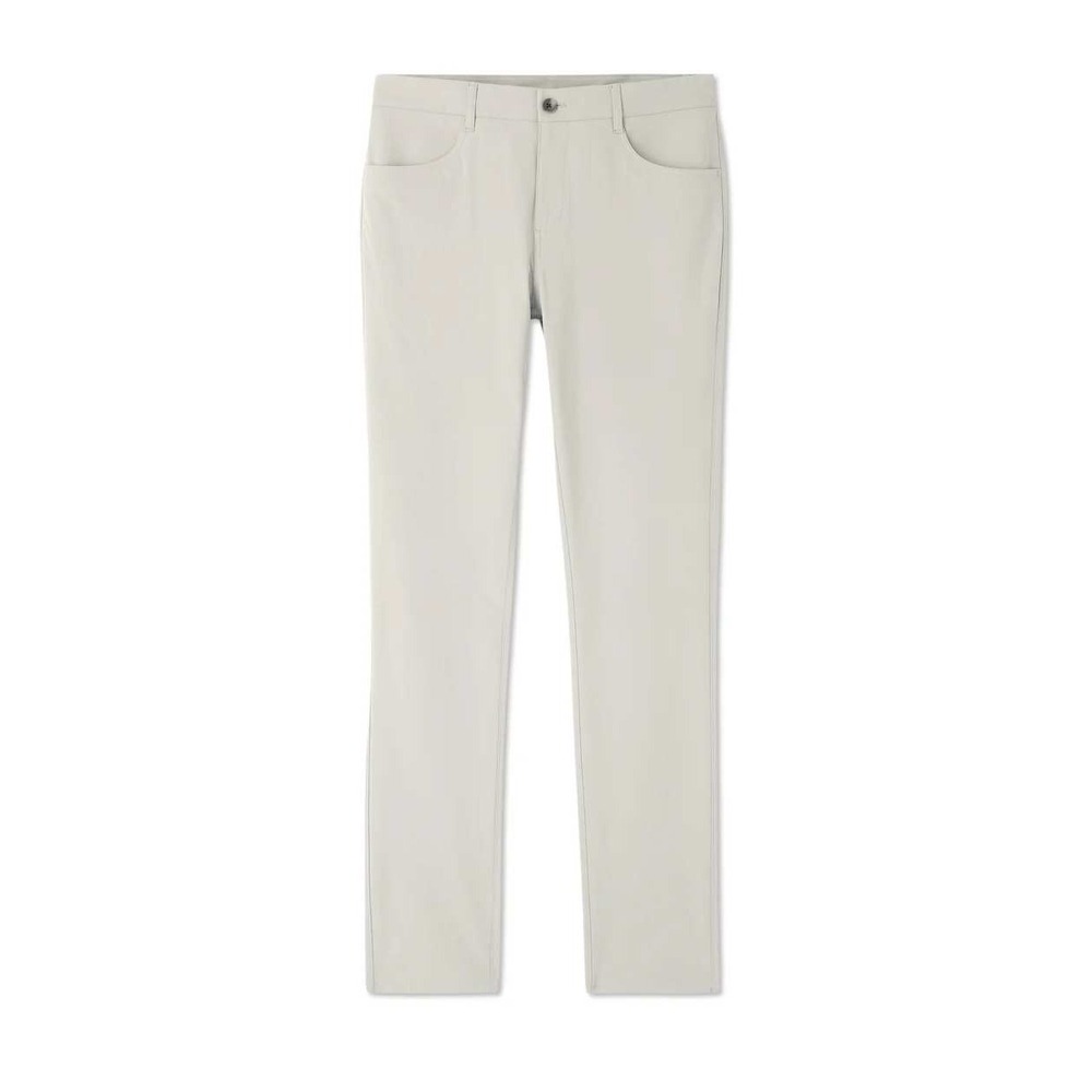 Vuori Meta Pant Mens 36 Winter Grey Technical Stretch 5-Pocket Chino V430-S